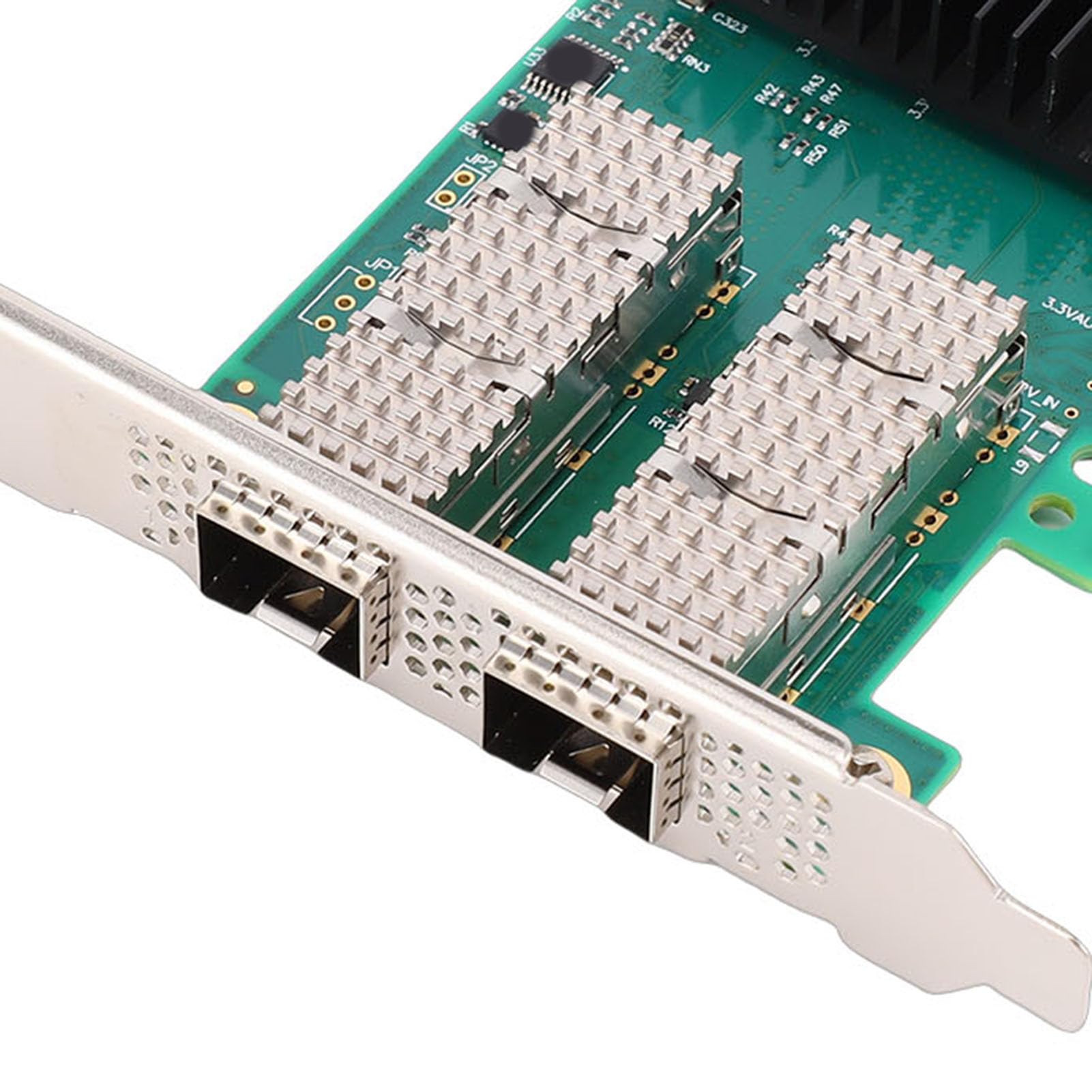 XUMIUZIY Scheda di Rete per Server a Doppia Porta, Adattatore di Rete Ad Alta velocità da 10 Gbps 25 Gbps con Tecnologia RDMA a Bassa Latenza, per Data Center WinOS VMware