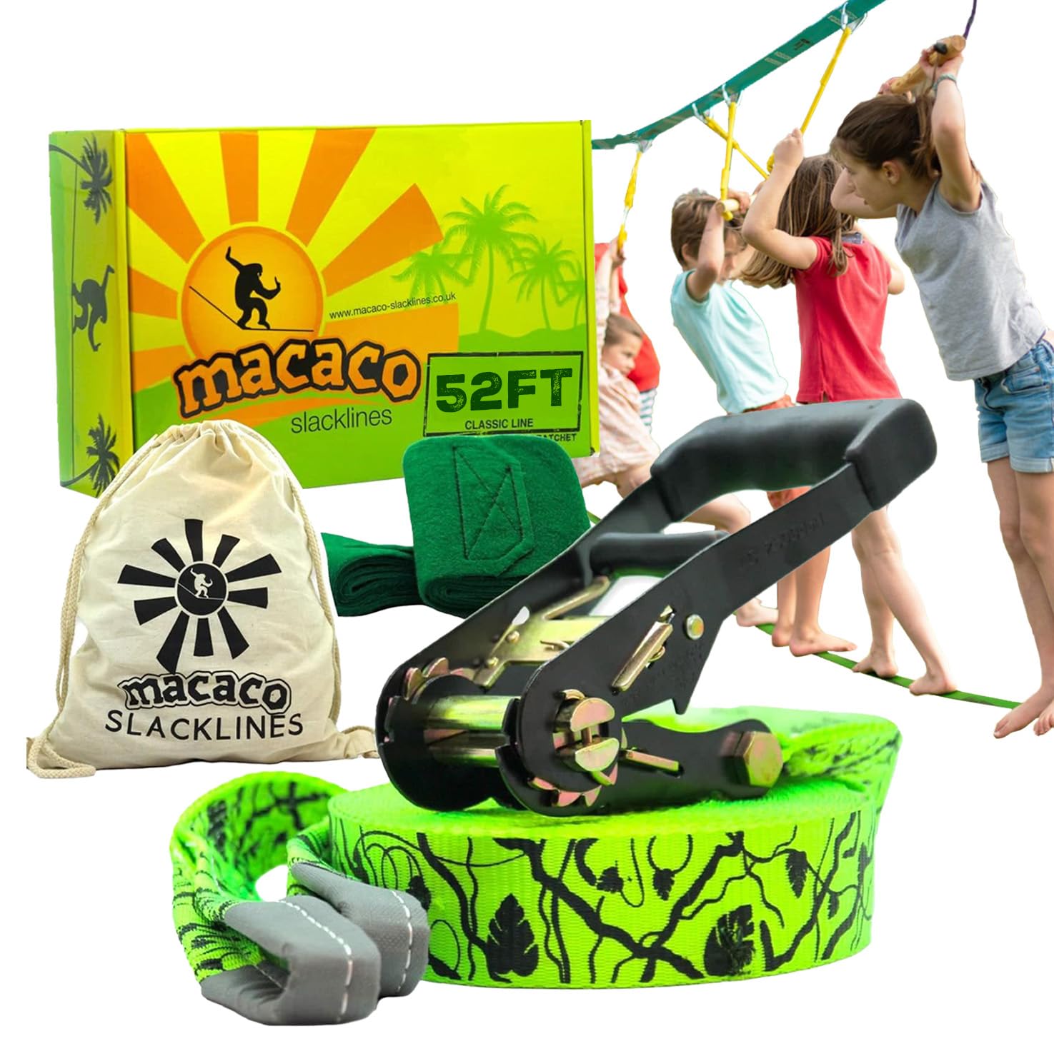 Macaco Slackline Complete Kit Classic