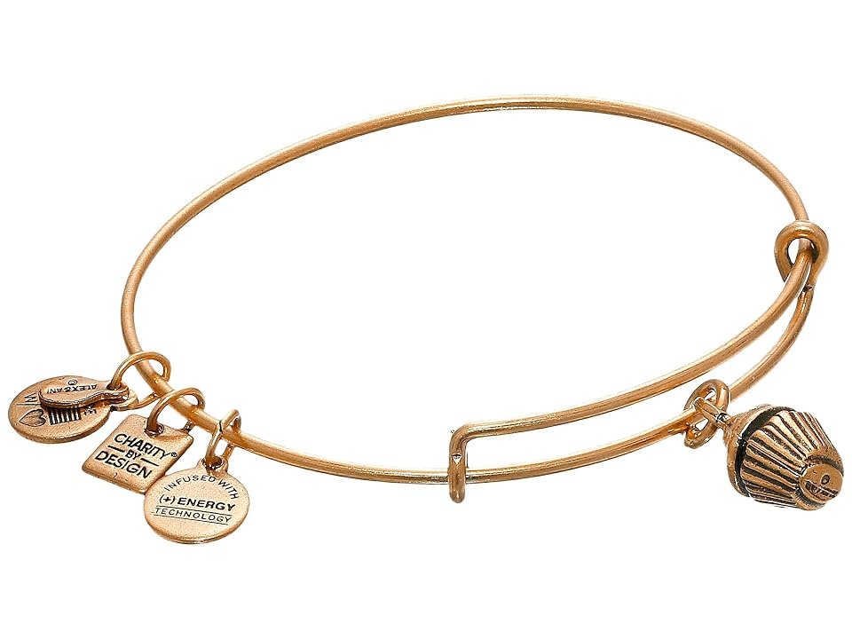 

Alex and Ani Cupcake Charm Bangle (Russian Gold Finish) Bracelet