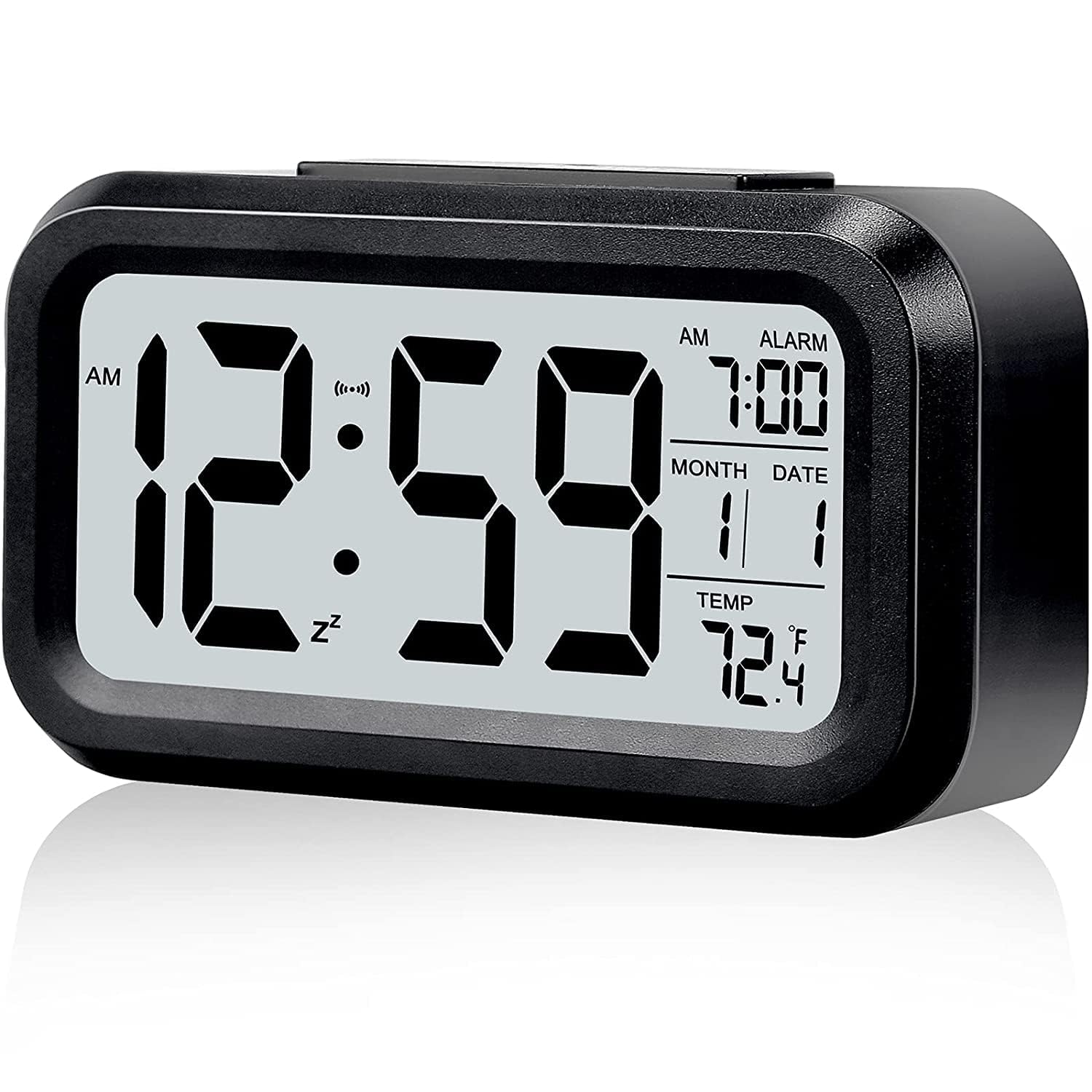 SAJANI Round Silent Analog Desk Alarm Clock, Vintage Non-Ticking Table Clock with Led Backlight, Clock for Students, Home, Office, Bedroom, Living Room,Home Decor (Multicolor) (Table Clock)-image-35