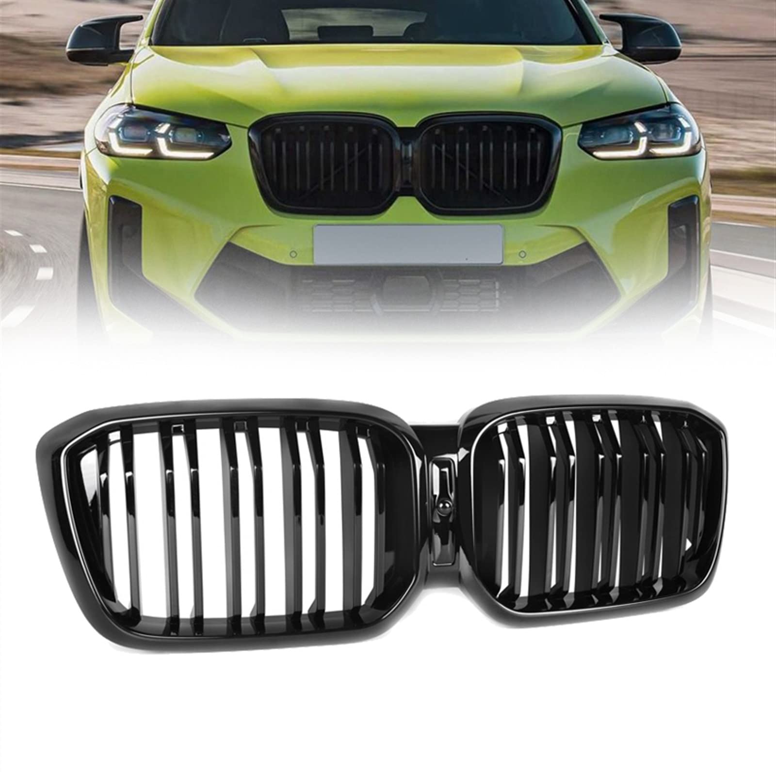 Grilles de course X3 X4 2021 pour remplacer une calandre ternie ou cassée