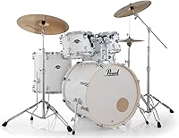 Pearl Export EXX725SNPX/C33 5-Piece Drum Set Pure White with Sabian Cymbals & 830 Hardware