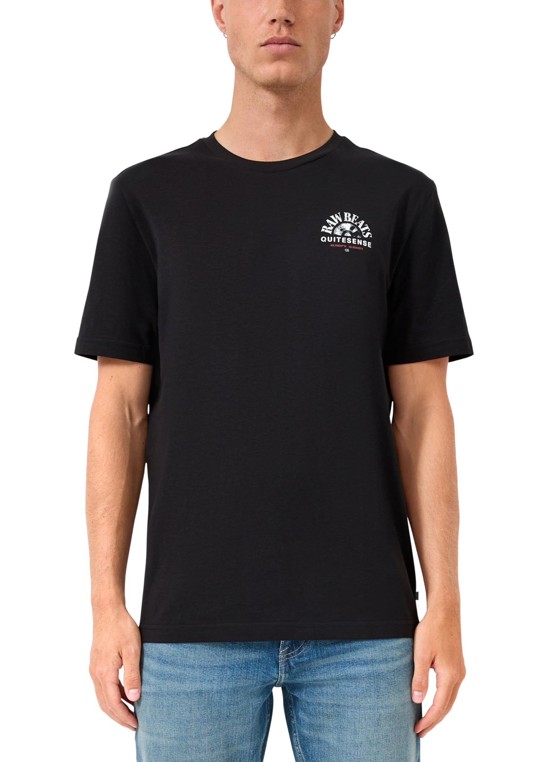 QS T-Shirt mit Frontprint