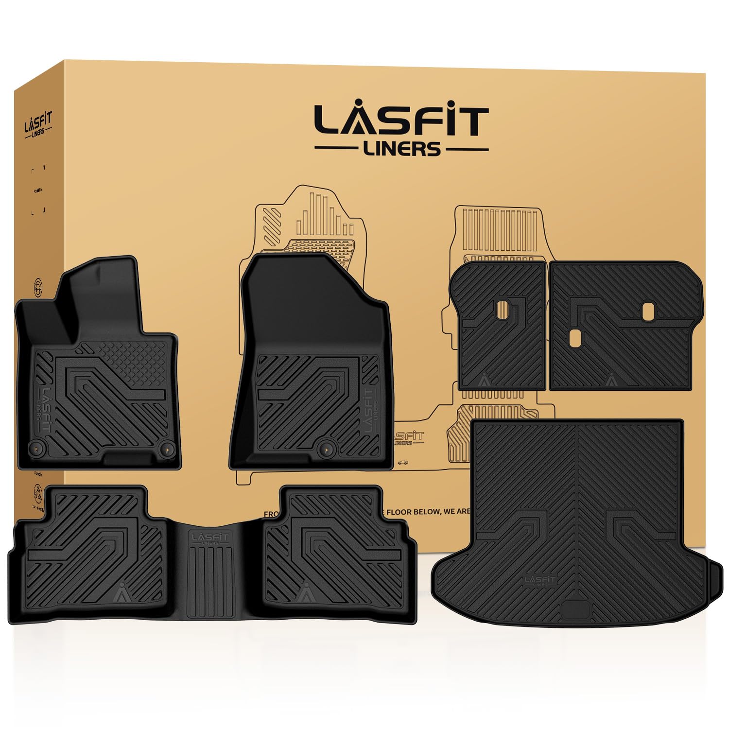LASFIT Kia Sportage Full Set Mats