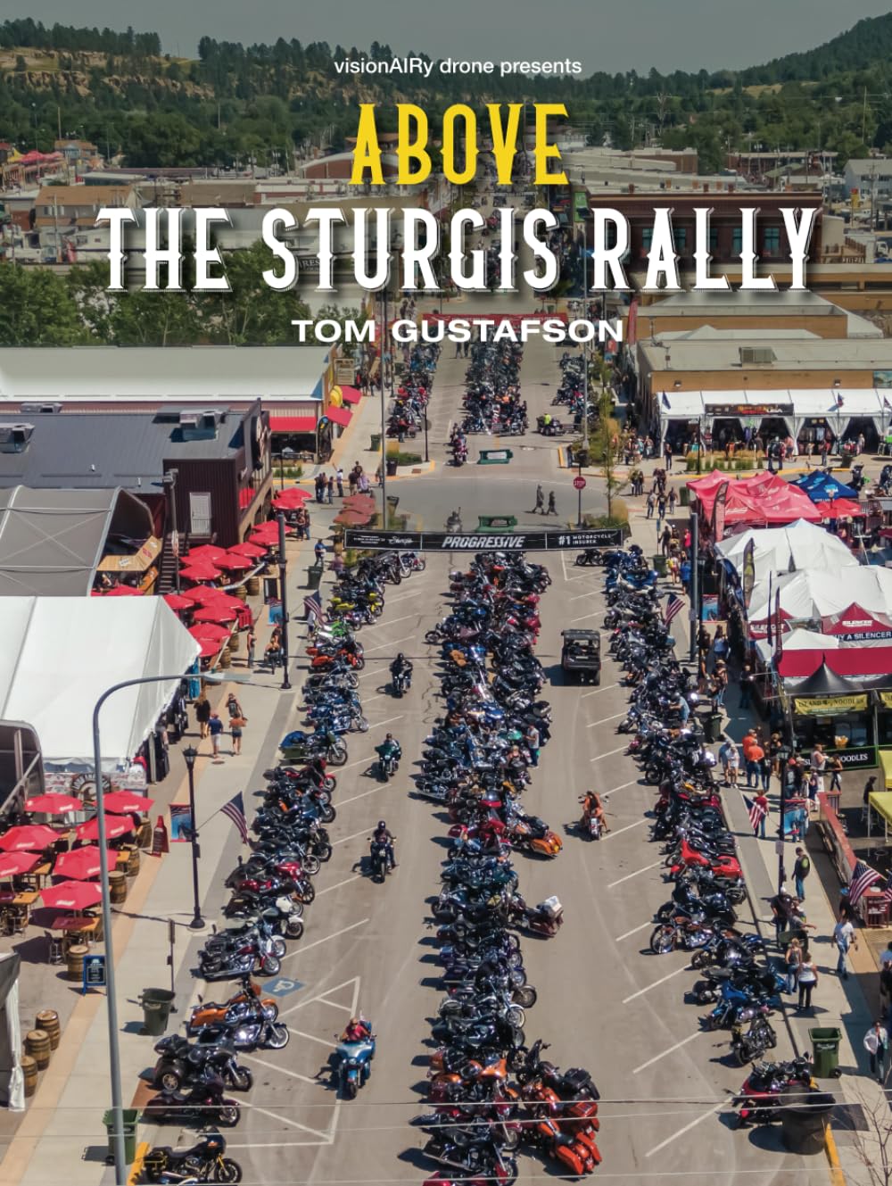 Above The Sturgis Rally poster mural pour décoration de garage et bureau de biker