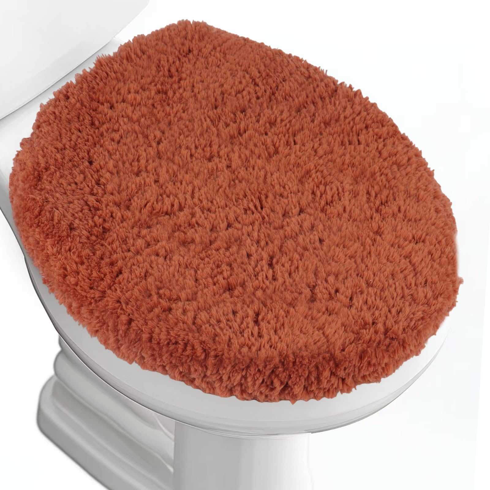 Photo 1 of BAAHRNOM Soft Microfiber Toilet Seat Cover 17.5" x 15" Machine Washable