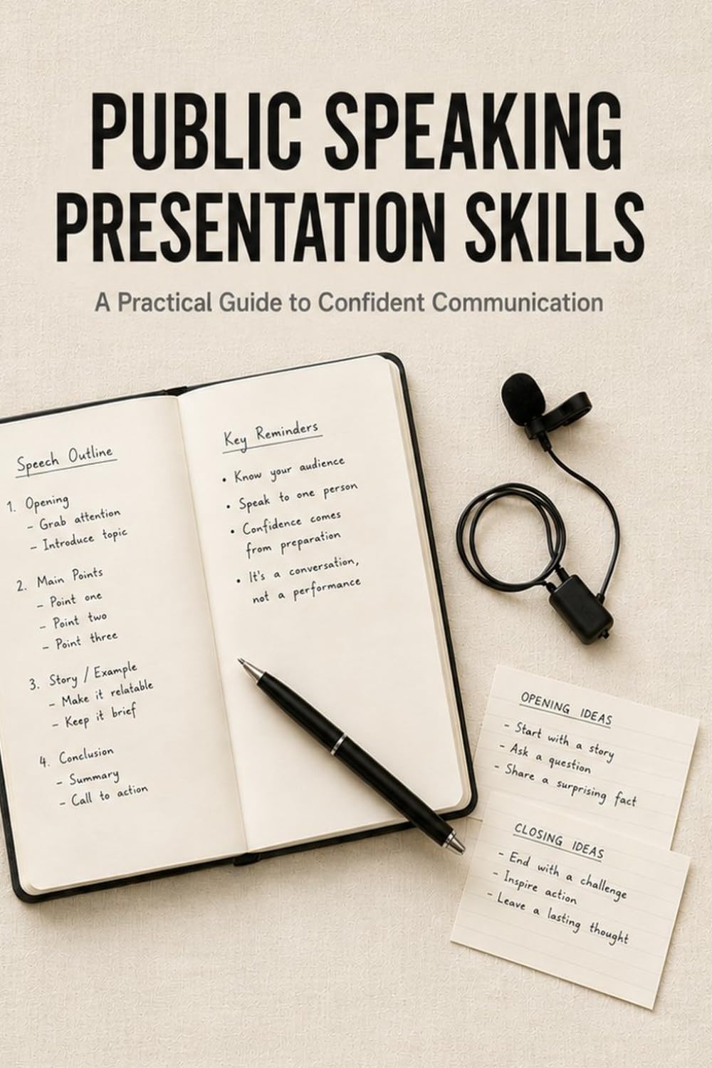 Public Speaking & Presentation Skills: A Practical Guide to Confident Communication