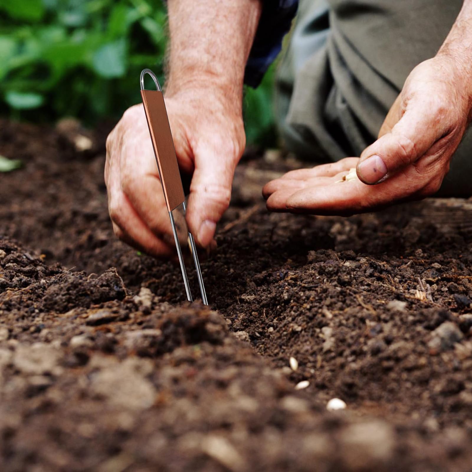 40 etichette per piante in metallo da 15,2 cm, etichette per piante da giardino, per piantare piante da giardino, ortaggi, piantine di erbe e fiori