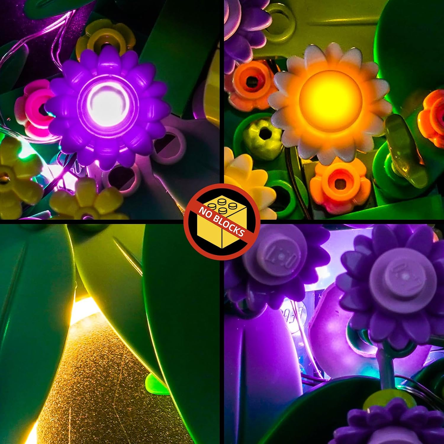 BrickBling Light Compatible with Lego Spring Wreath, LED Lighting Compatible with Lego 40957- Excluding Model
