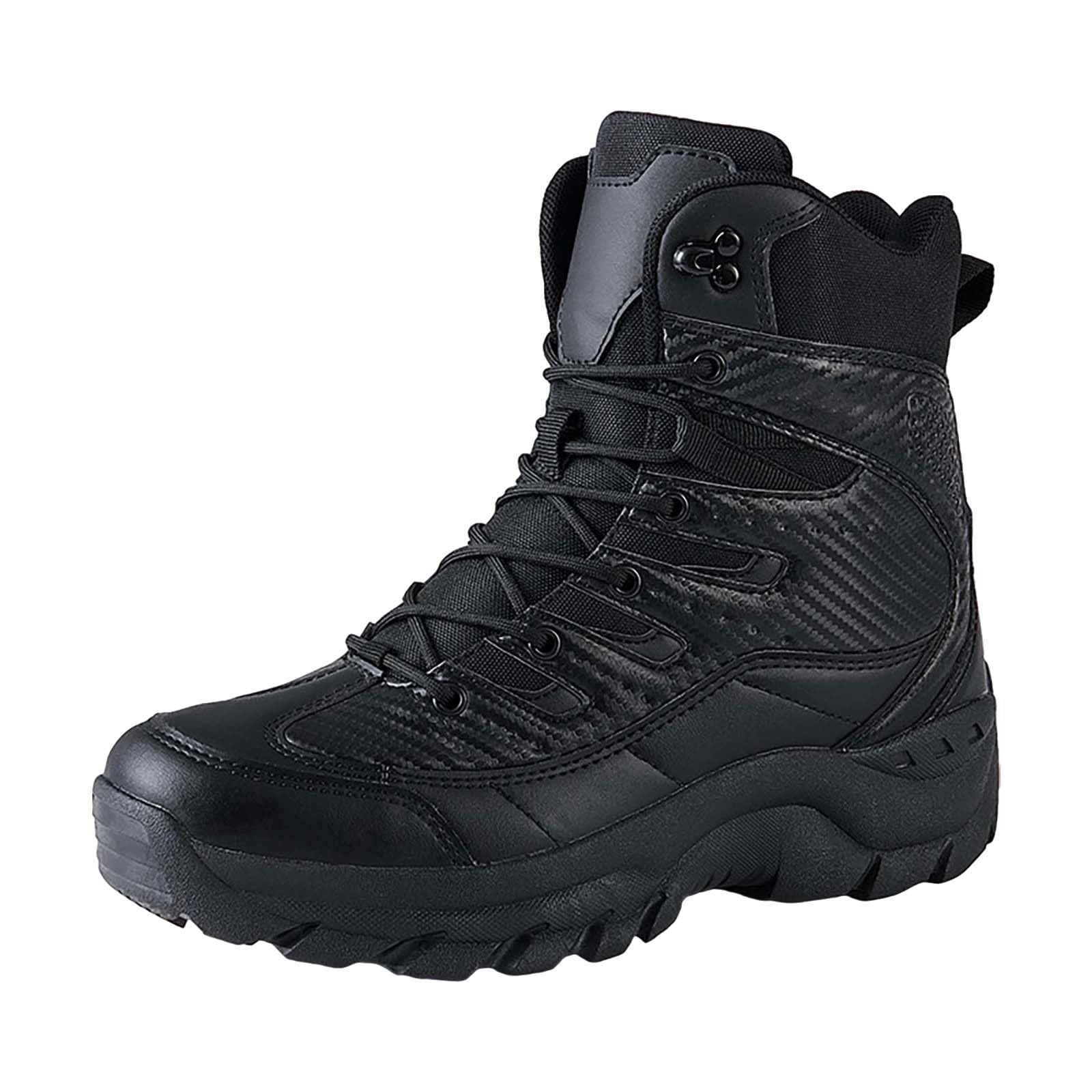 Bottes de randonnée d'extérieur pour homme : chaussures d'hiver antidérapantes, bottes de neige montantes, imperméables, chaussures de randonnée, chaussures d'escalade, chaussures de trekking,