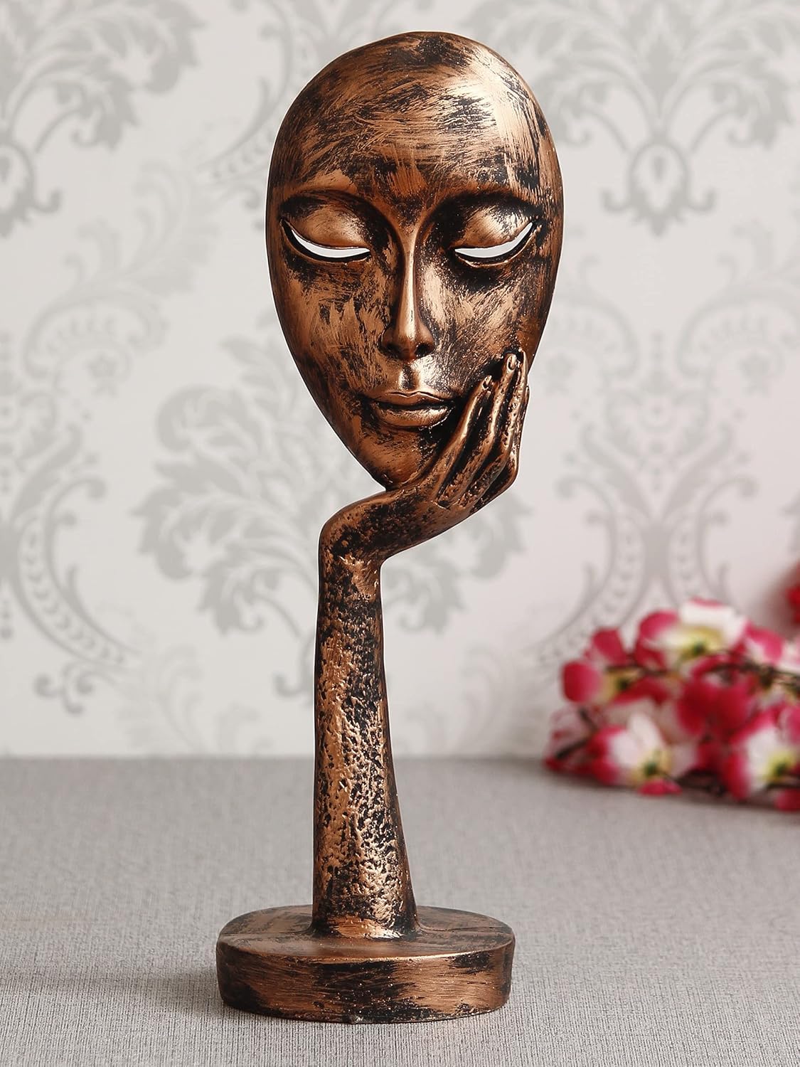 Pièce d'exposition en résine de cuivre au design prestigieux