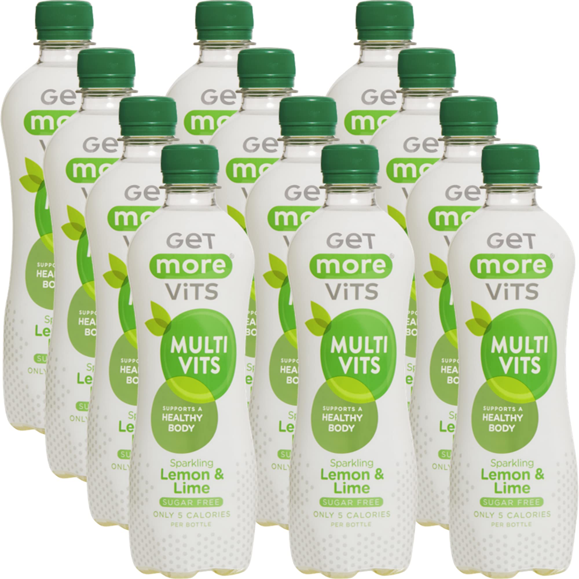 Buy Get More Vits Sparkling Water Lemon & Lime Multivitamin Fizzy