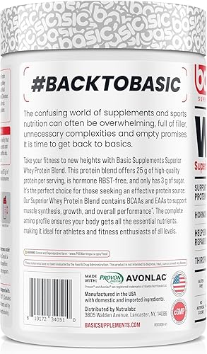 Miniatura 3 de Proteína de suero en polvo, 0.88 oz de proteína, perfil completo de aminoácidos, sin gluten, bajo en grasa, sin RBST, apoya la recuperación muscular