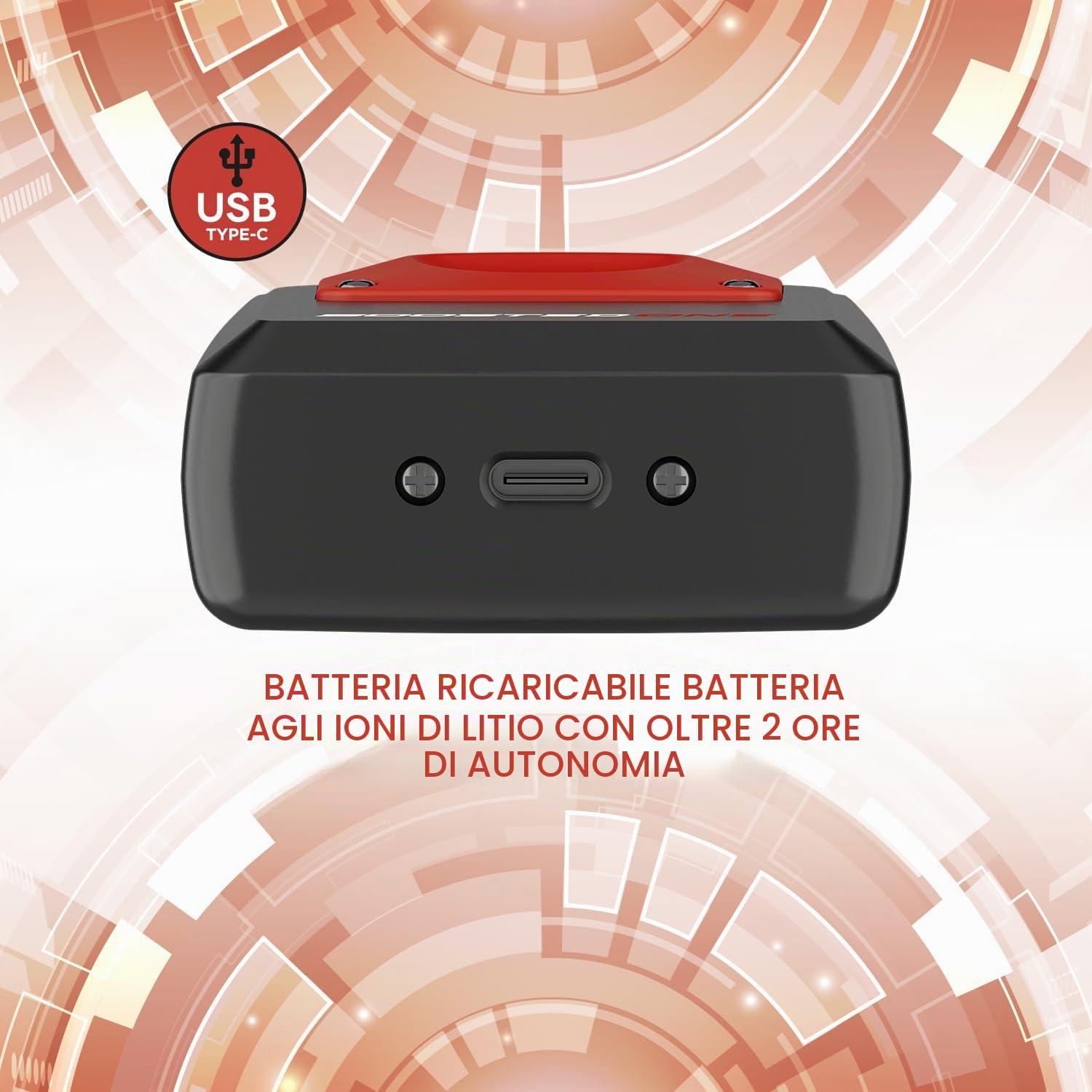 GAMMA+ Boosted One Foil Rasoio Elettrico Professionale a Lamina per Barba e Capelli, Rasoio Foil per Rifiniture e Sfumature, Motore 9.000 RPM, Autonomia 2 Ore, Ricarica USB-C, IPX4