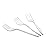 [400 Count] Settings Plastic White Forks, Practical Disposable Cutlery, Great for Thanksgiving Home, Office, School, Party, Picnics, Restaurant, Take-Out Fast Food, Outdoor Events, Or Every Day Use,
