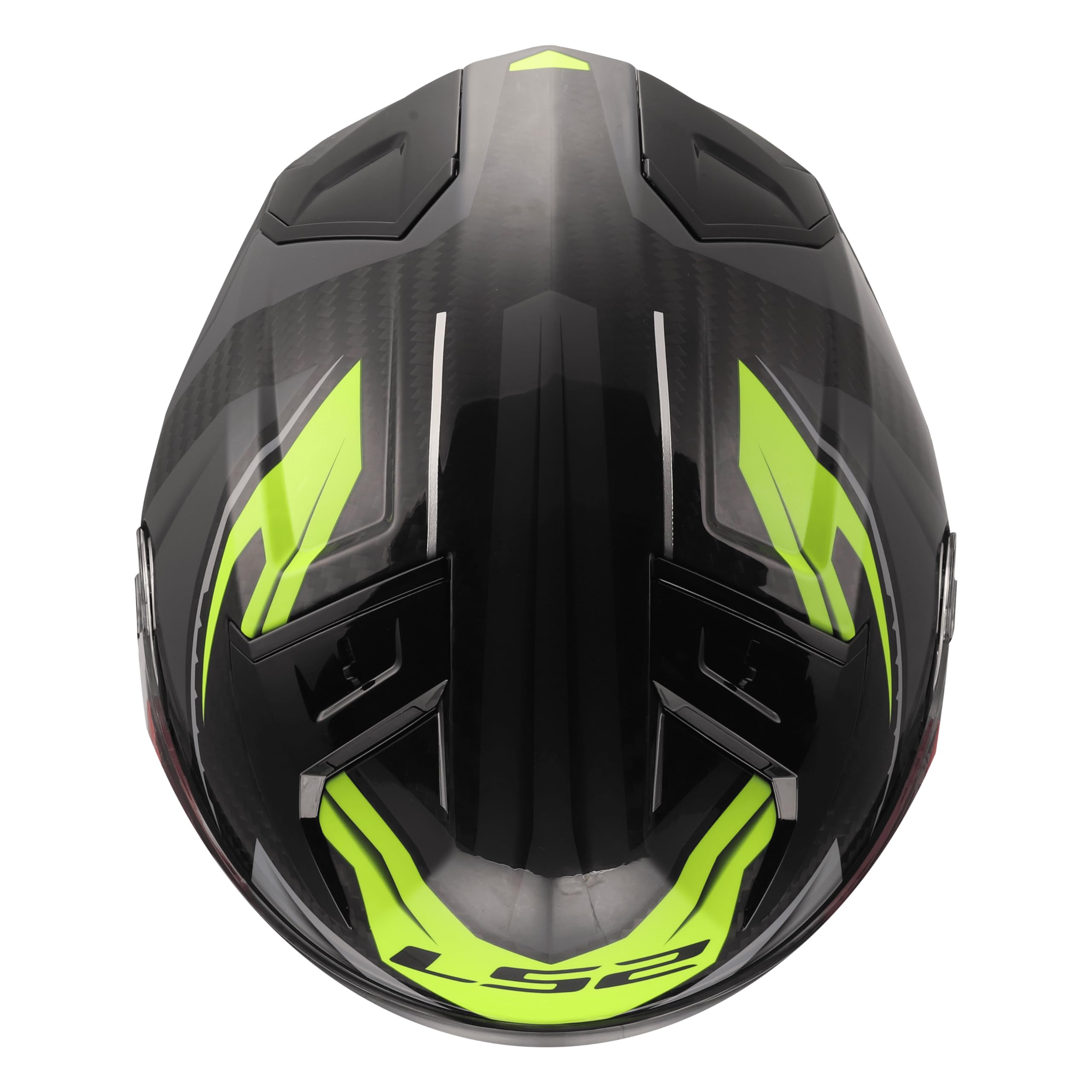 LS2, Casco Moto Integral VECTOR II CARBON SAVAGE H-V Yellow, XL