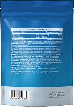 Nutrivo Lactase Tablets | High Strength Lactose Intolerance Tablets 12,500 FCC | 1-4 Month Supply | Lactase Enzyme | Support Dairy and Lactose Digestion