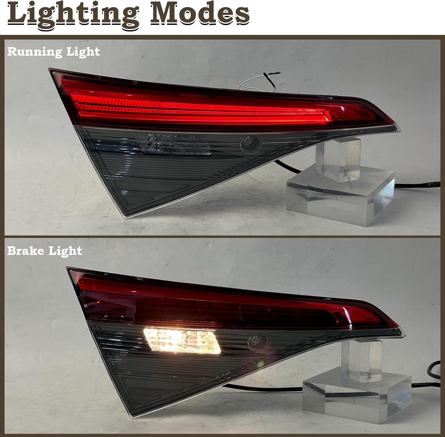 LH LED Inner Trunk Lid Tail Light Assembly Fit for 2022 2023 2024 Honda Civic Sedan Rear Lamp Left Driver Side With Bulbs 34155-T20-A01
