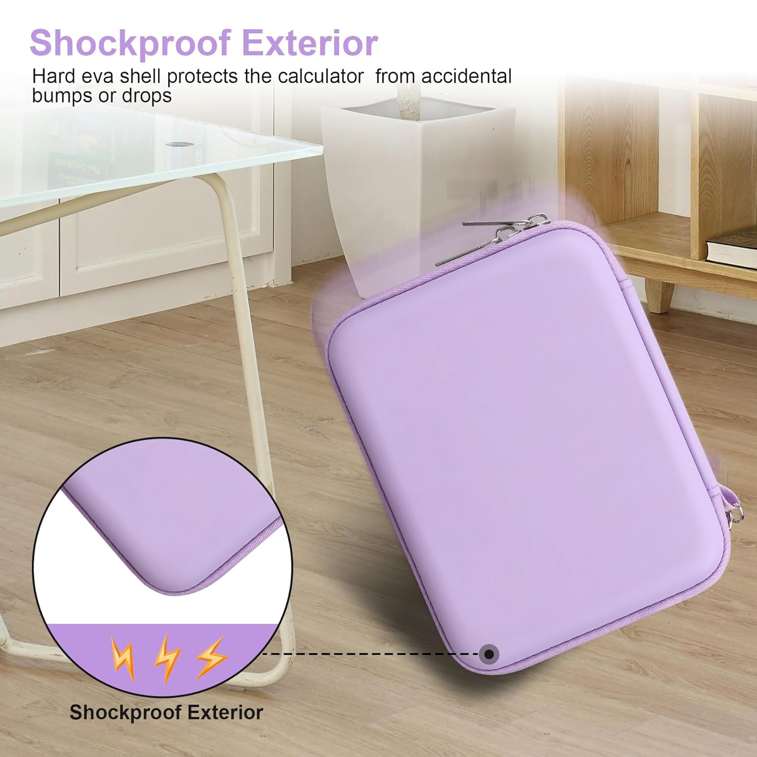 RAIALL Carrying Case for G350/Anbernic RG35XX Pro/RG40XXV/RG405V/RG406V Retro Handheld Game Console, Retro Game Hard Protective Travel Storage Holder Bag, Mesh Pocket for USB Charging Cable, Purple