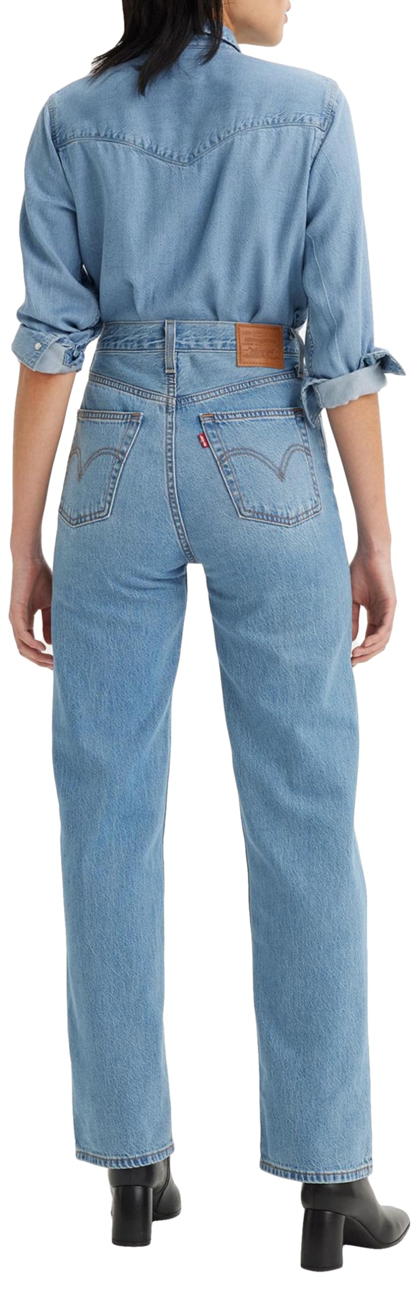 Levi's Ribcage Straight Ankle Jeans Femme