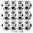 Franklin Sports Size Competition 100 Soccer Balls - 12 Pack Deflated with Pump White, 5