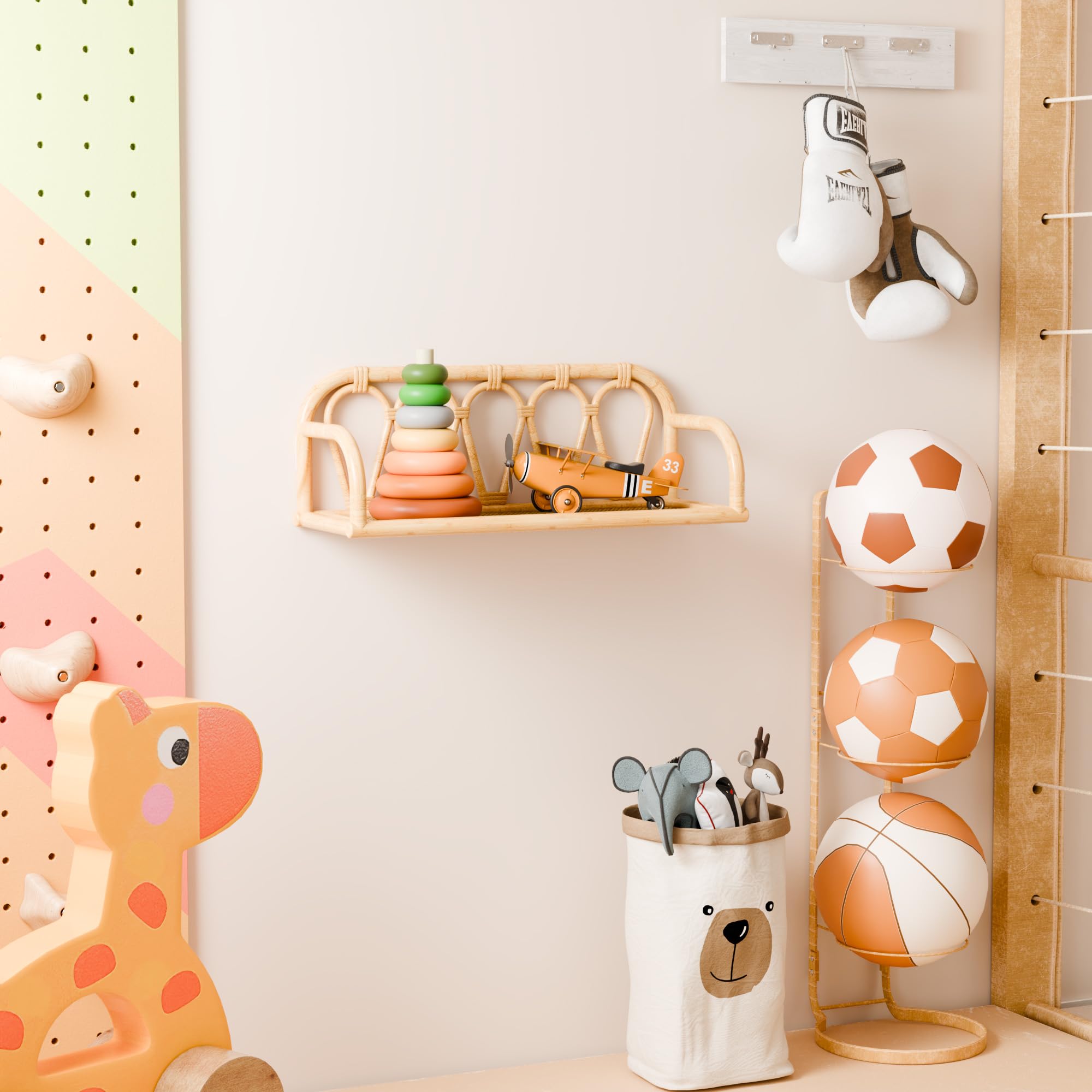 ヴィンテージ ウィッカー ピンク アーチ型ラタン　棚　ロッカー ヴィンテージ ウィッカー ピンク アーチ型ラタン 棚 ロッカー