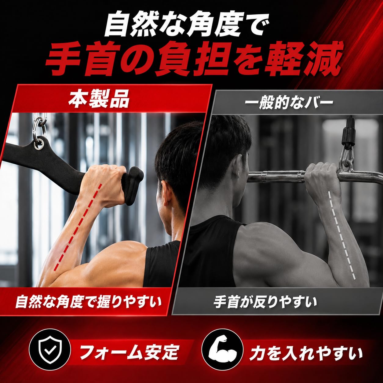 Amazon.co.jp: マググリップ 筋トレ プ ケーブルマシンアタッチメント