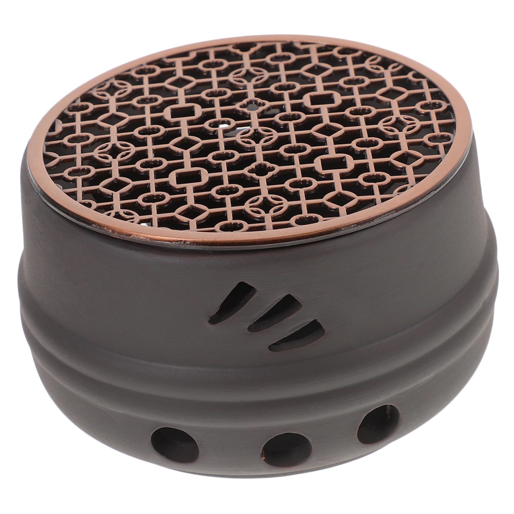 Happyyami Tea Warmer Base Modern Teapot Insulation Stainless Steel Tea Light Warmer