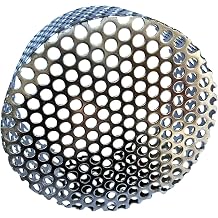 PVC Termination Cap Mesh Screen Vent Cover 4.24" to 4.34" ID, Heavy Duty Stainless Steel, Better Drainage & Anti-Clog Design, Precise Fit Furnace & Roof Vent Pipe, Conical Rustproof Bird Guard