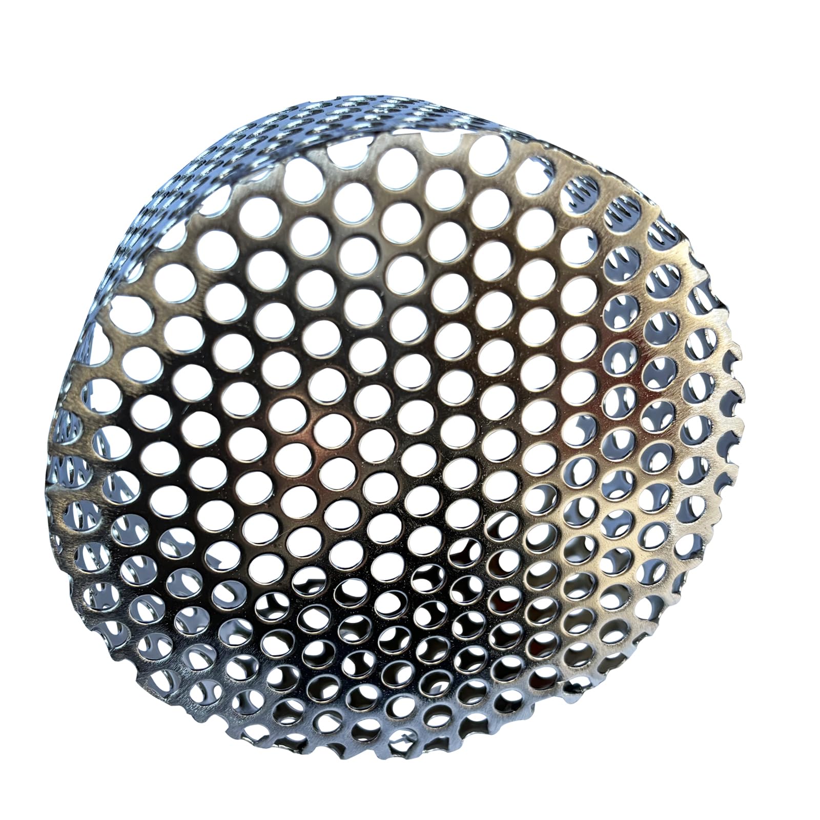 PVC Termination Cap Mesh Screen Vent Cover 4.24" to 4.34" ID, Heavy Duty Stainless Steel, Better Drainage &amp; Anti-Clog Design, Precise Fit Furnace &amp; Roof Vent Pipe, Conical Rustproof Bird Guard