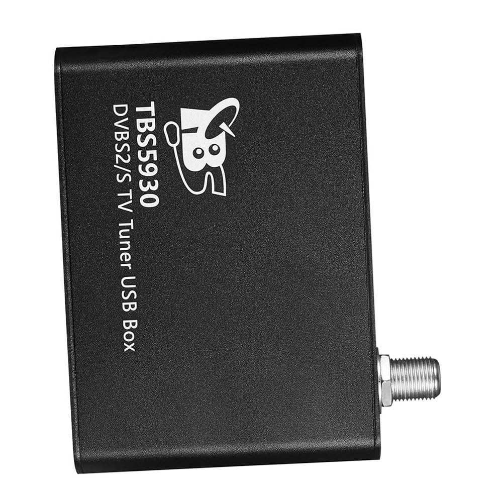 TBS5930 Sintonizador de TV USB DVB-S2X/S2/S Receptor de TV Satelital FTA/Transmisión 4K /Compatible con Sistemas Operativos Linux/