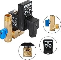 Vista 3 de AC 220V 1/2" automático electrónico cronometrado compresor de aire auto válvula de drenaje