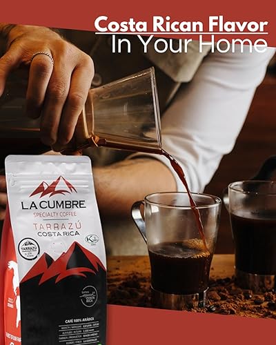 Miniatura 4 de La Cumbre Specialty Café en grano entero tostado medio, granos arábica, bajo en ácido, grano entero gourmet, vegano, kosher y apto para Keto,
