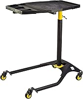 Vista 8 de 97531 - Bandeja de servicio automotriz rodante, 1 paquete, color negro