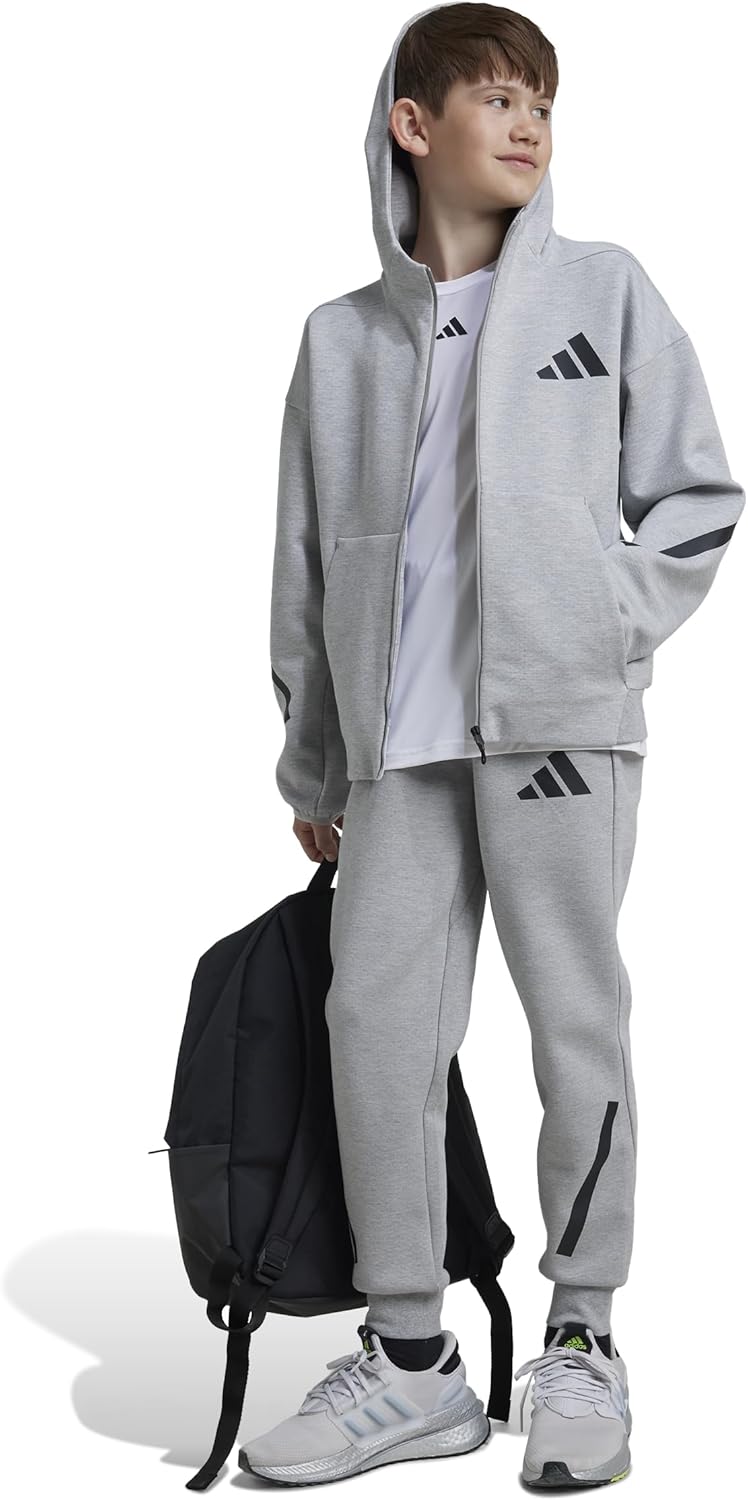 adidas unisex-child Z.n.e. Full Zip Hooded Track Jacket - Image 2