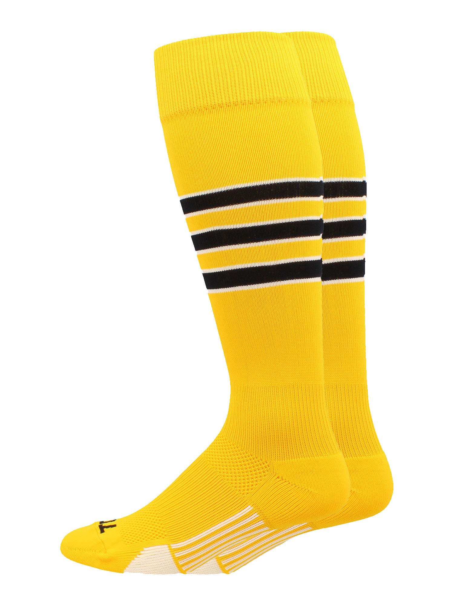 MadSportsStuff Softball Socks Baseball Socks | White &amp; Team Colors | USA Made | Sizes for Girls, Youth Boys, Men &amp; Women