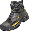حذاء عمل KEEN Utility Troy 6 KBF للرجال مقاوم للماء بأصابع مركبة، أسود مغناطيسي، عرض 11، أسود مغناطيسي، 29.0 سم