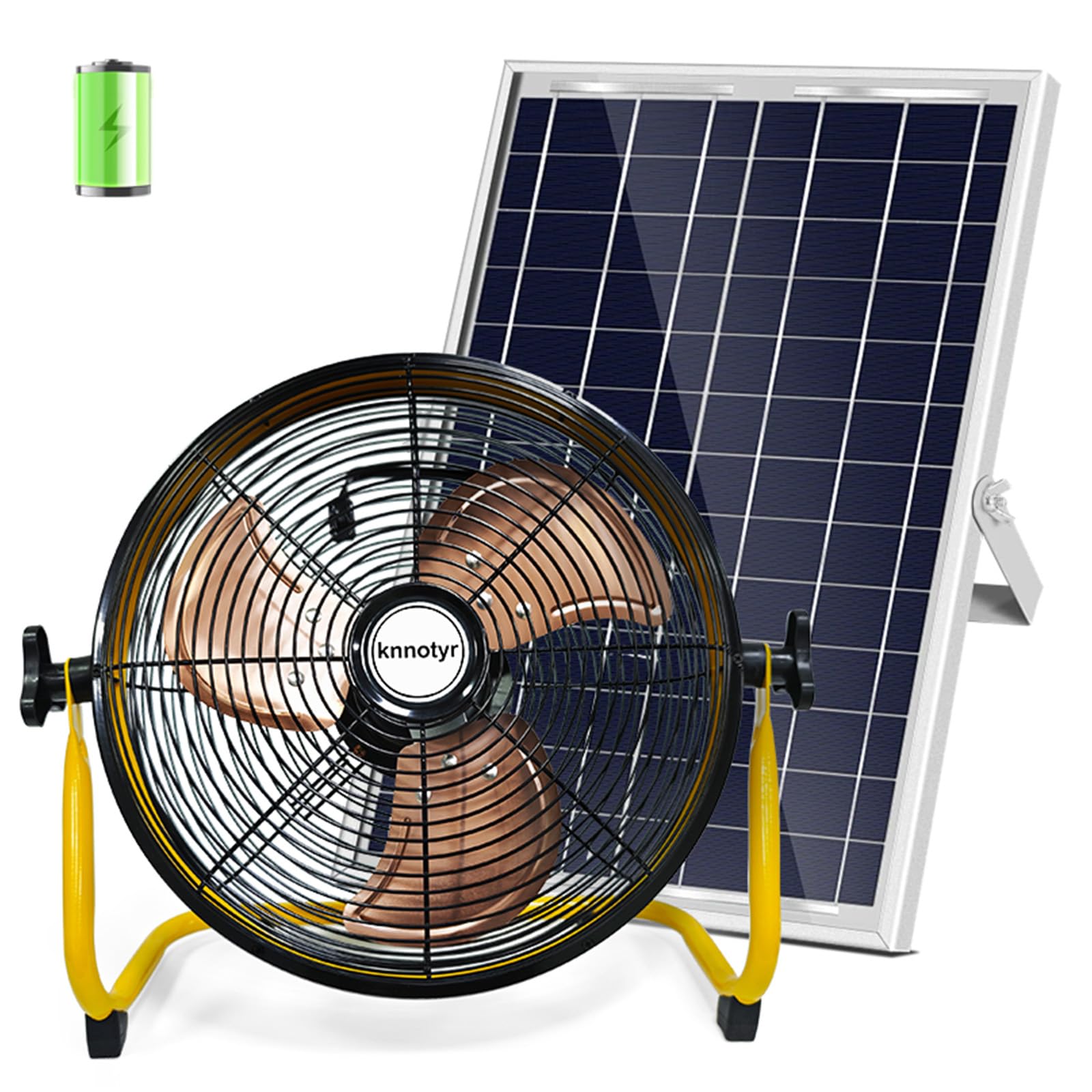 Photo 1 of ***MISSING PARTS*** Knnotyr Outdoor Solar Fan