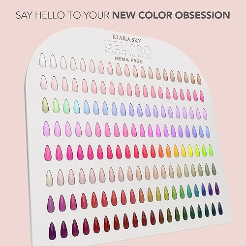 Miniatura 7 de KIARA SKY Pro - Esmalte de uñas de gel sin hema, The Tree Musketeers, 0.5 onzas líquidas