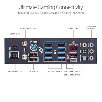 ASUS ROG Crosshair VII HERO(X470 マザーボード) 51bynrBFPKL.jpg