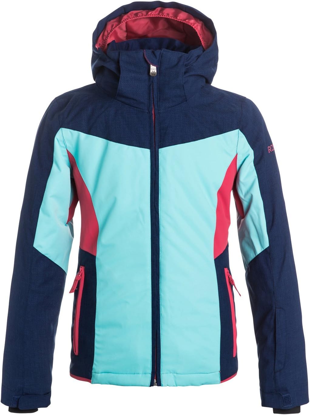 Roxy Sassy Girls' Snow Jacket – Blue, Sassy, blue