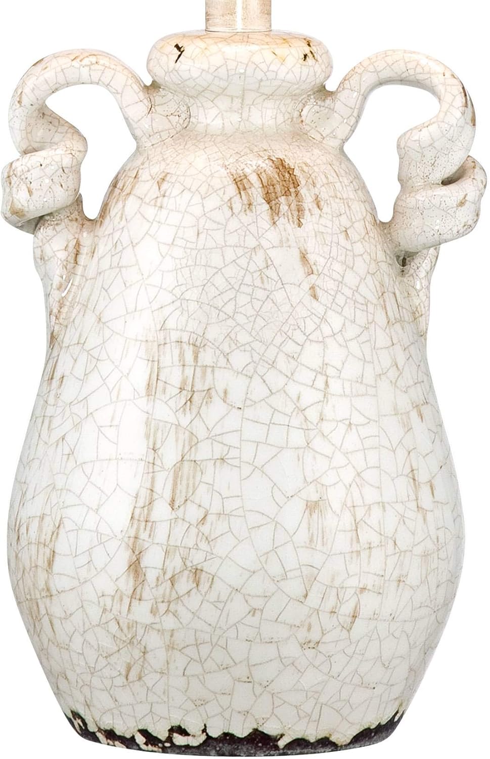 Gеt Chеар Prісе Sofia Country Cottage Jar Style Table Lamps 22 High Set of 2 Crackled Farmhouse Ivory Ceramic Beige Bell Shade Decor for Living Room Bedroom House Bedside Nightstand Home - Regency Hill Nеw Prоduсt Sofia Country Cottage Jar Style Table Lamps 22 High Set of 2 Crackled Farmhouse Ivory Ceramic Beige Bell Shade Decor for Living Room Bedroom House Bedside Nightstand Home - Regency Hill