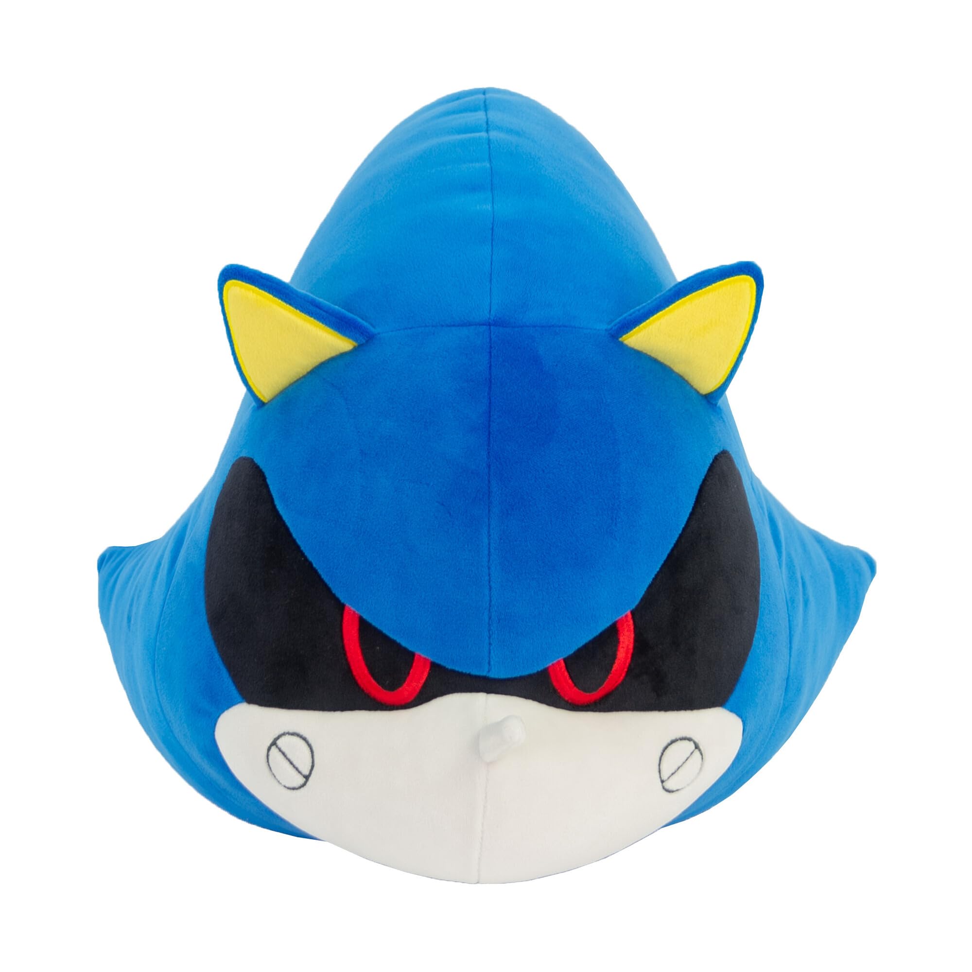 Club Mocchi Mocchi Metal Sonic Mega Plush, Officially Licensed SEGA Sonic The Hedgehog Soft Toy, Large 15-Inch Collectible, Premium Gaming Character Plush, Gift for Kids and Fans