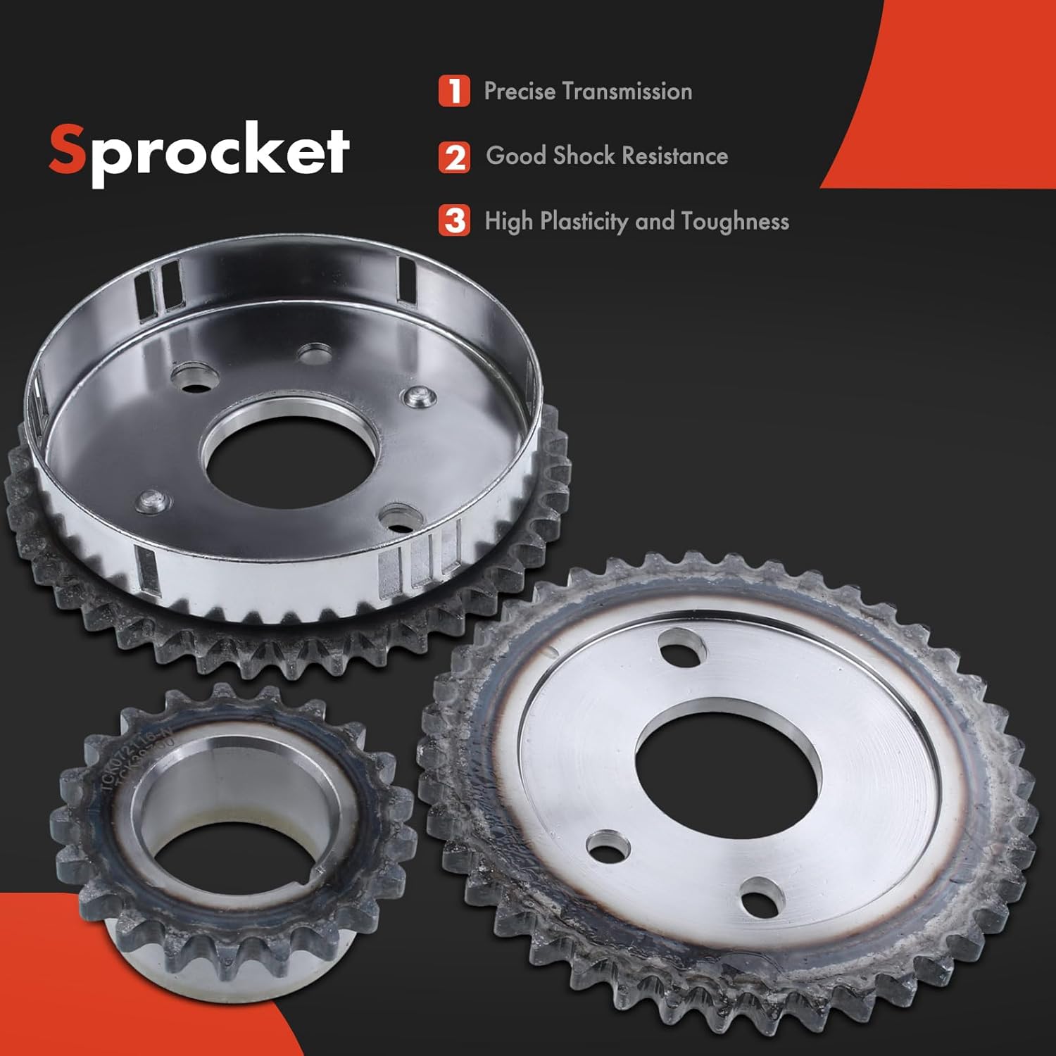 A-Premium 13Pcs Engine Timing Chain Kit W/Tensioner & More [fits DOHC, V6 2.7L] Compatible with Chrysler Concorde, Intrepid, Sebring & Dodge Intrepid, Stratus, 2001-2004