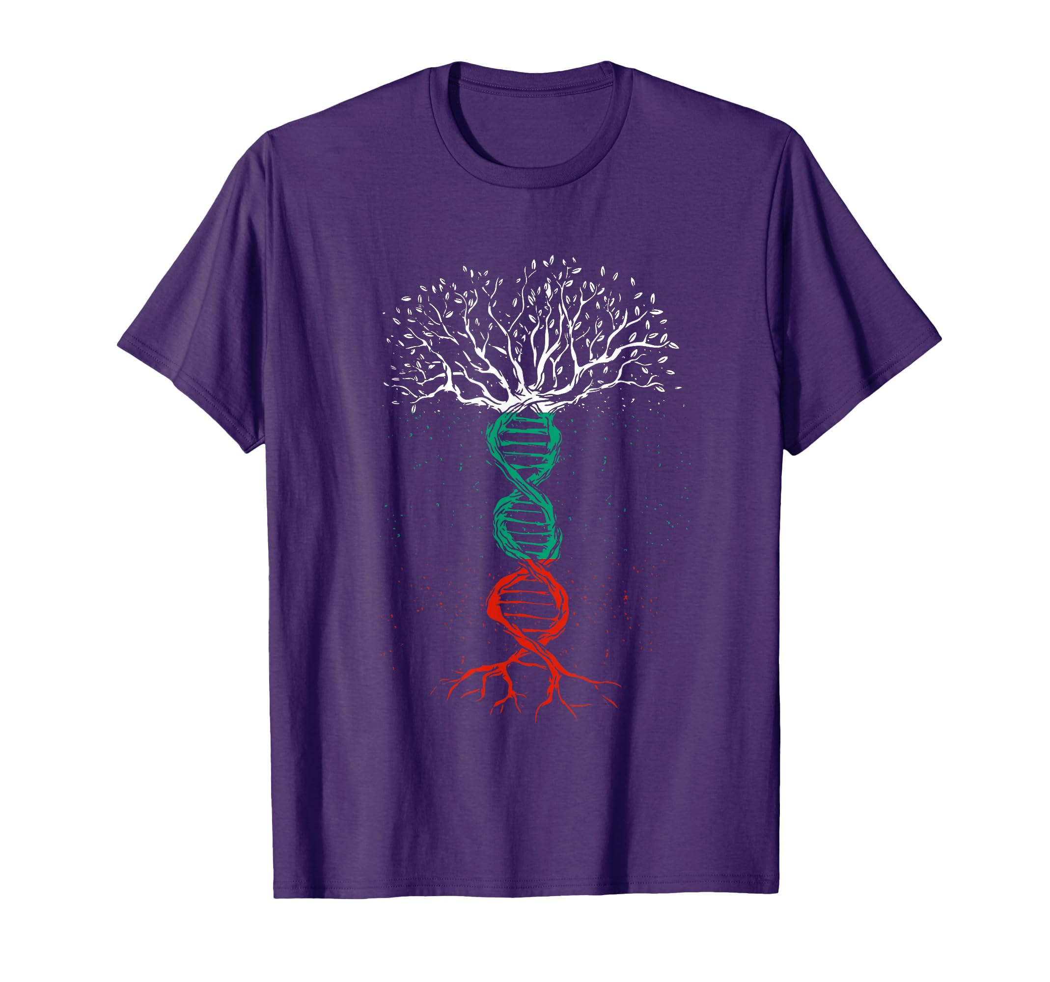 - Bulgaria Flag Tree DNA Bulgarian Roots Bulgarian Pride T-Shirt