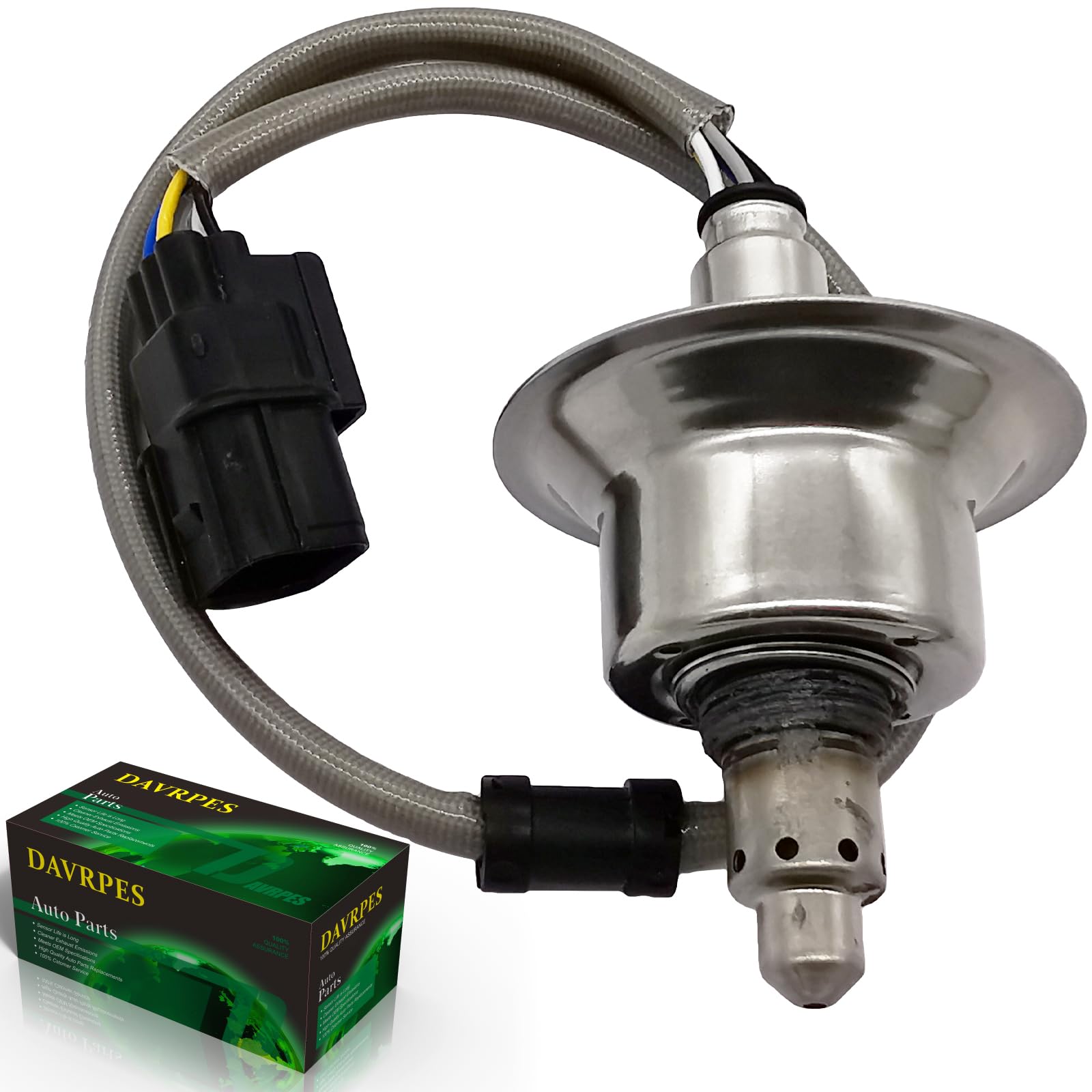 DAVRPES 36531-6A0-A01 Upstream Oxygen Sensor Front O2 Sensor Replacement for 2018-2019 Honda Accord 1.5L 4 Cylinder