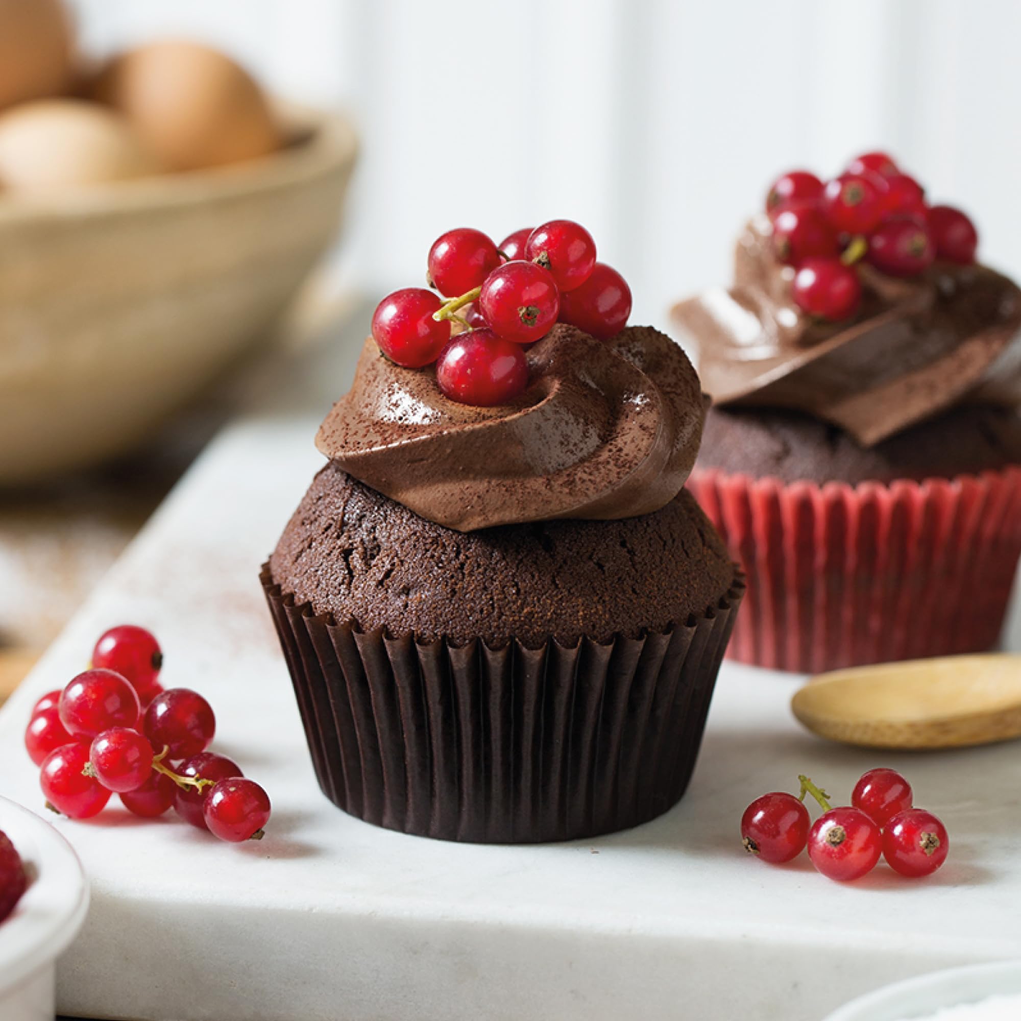 Pirottini Muffin Pois Assortiti Decora - 75 Pezzi, Resistono Fino A 220°C - Foto 3