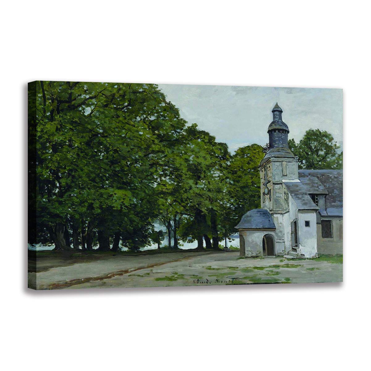Impressions sur toile Klimt paysage naturel images murales salon
