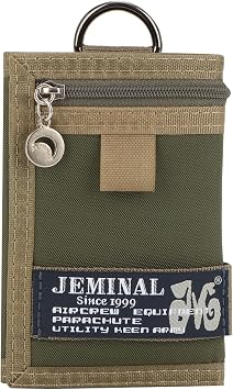 SUKUTU Mens Canvas Trifold Wallet Outdoor Sports Wallet Pocket Purse for Kids
