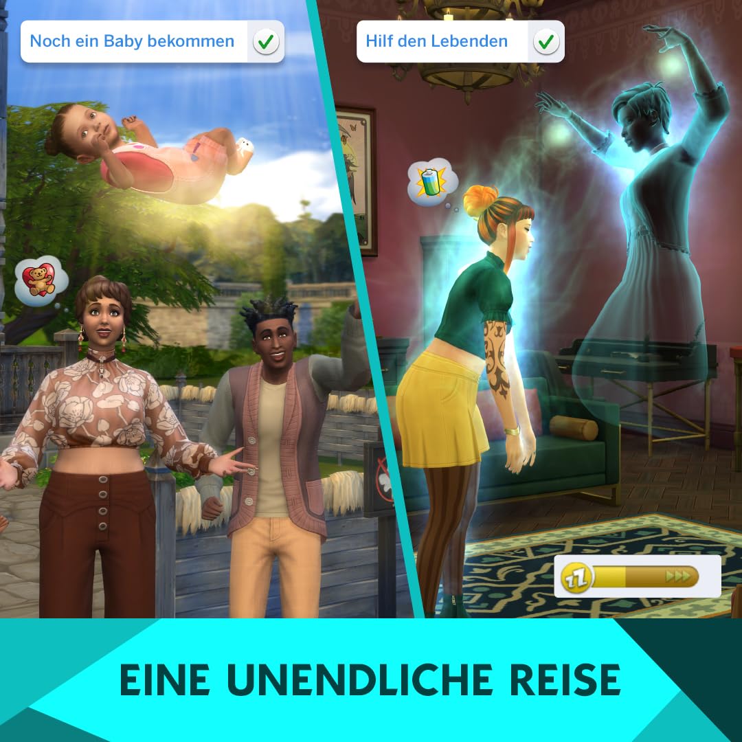 Die Sims 4 Leben & Tod-Erweiterungspack (EP 17) PCWin | Download Code EA App - Origin | Deutsch